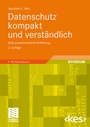 Cover: Datenschutz kompakt und verständlich - Vieweg+Teubner Verlag