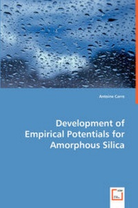 Abbildung von: Development of Empirical Potentials for Amorphous Silica - VDM Verlag Dr. Mueller E.K.