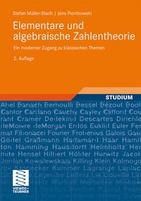 Abbildung von: Elementare und algebraische Zahlentheorie - Vieweg+Teubner Verlag