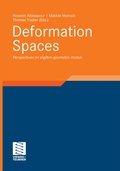 Cover: Deformation Spaces - Vieweg+Teubner Verlag