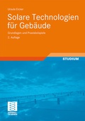 Cover: Solare Technologien f&uuml;r Geb&auml;ude - Vieweg+Teubner Verlag
