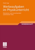 Cover: Werbeaufgaben im Physikunterricht - Vieweg+Teubner Verlag