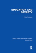 Cover: Education and Poverty (RLE Edu L) - Routledge
