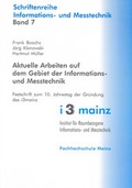 Cover: Aktuelle Arbeiten auf dem Gebiet der Informations- und Messtechnik - Shaker