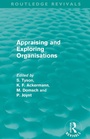 Cover: Appraising and Exploring Organisations (Routledge Revivals) - Routledge