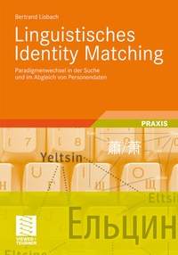 Abbildung von: Linguistisches Identity Matching - Vieweg+Teubner Verlag