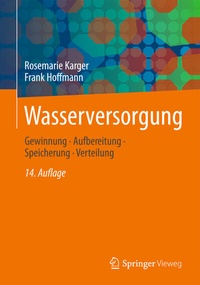 Enlarge image Cover: Wasserversorgung - Springer Vieweg