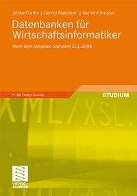 Abbildung von: Datenbanken für Wirtschaftsinformatiker - Vieweg+Teubner Verlag