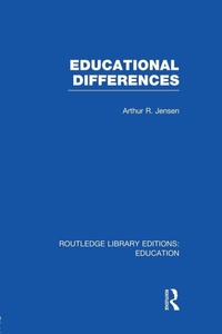 Enlarge image Cover: Educational Differences (RLE Edu L) - Routledge