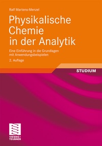 Abbildung von: Physikalische Chemie in der Analytik - Vieweg+Teubner Verlag