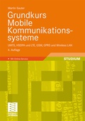 Cover: Grundkurs Mobile Kommunikationssysteme - Vieweg+Teubner Verlag