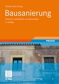 Cover: Bausanierung - Vieweg+Teubner Verlag