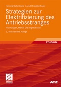 Cover: Strategien zur Elektrifizierung des Antriebsstranges - Vieweg+Teubner Verlag