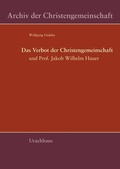 Cover: Das Verbot der Christengemeinschaft - Urachhaus