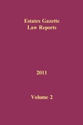 Cover: EGLR 2011 Volume 2 - Estates Gazette