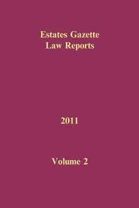 Enlarge image Cover: EGLR 2011 Volume 2 - Estates Gazette