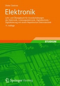 Bild vergrößern Bild: Elektronik - Vieweg+Teubner Verlag