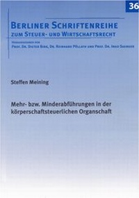 Abbildung von: Mehr- bzw. Minderabführungen in der körperschaftsteuerlichen Organschaft - Shaker