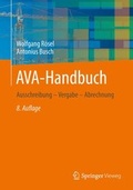 Cover: AVA-Handbuch - Springer Vieweg