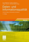 Cover: Daten- und Informationsqualit&auml;t - Vieweg+Teubner Verlag