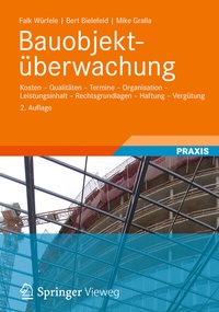Abbildung von: Bauobjektüberwachung - Vieweg+Teubner Verlag