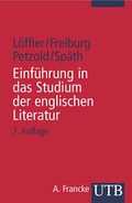 Cover: Einf&uuml;hrung in das Studium der englischen Literatur - UTB