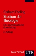 Cover: Studium der Theologie - UTB