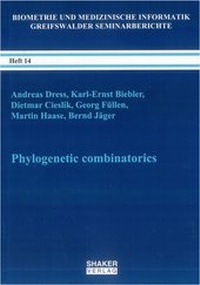 Enlarge image Cover: Phylogenetic combinatorics - Shaker
