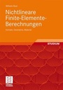 Cover: Nichtlineare Finite-Elemente-Berechnungen - Vieweg+Teubner Verlag