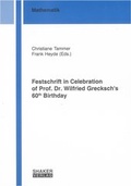 Cover: Festschrift in Celebration of Prof. Dr. Wilfried Grecksch's 60th Birthday - Shaker