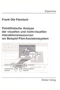 Cover: Pointillistische Analyse der visuellen und nicht-visuellen Interaktionsressourcen am Beispiel Pilot-Assistenzsystem - Shaker