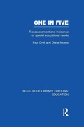 Cover: One in Five (RLE Edu M) - Routledge
