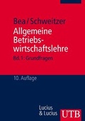 Cover: Allgemeine Betriebswirtschaftslehre 1 - UTB