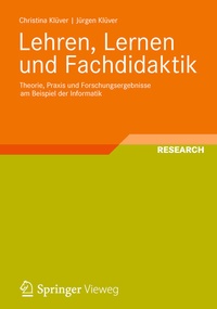 Abbildung von: Lehren, Lernen und Fachdidaktik - Vieweg+Teubner Verlag