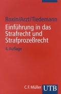 Cover: Einf&uuml;hrung in das Strafrecht und Strafprozessrecht - UTB