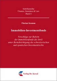 Abbildung von: Immobilien-Investmentfonds - Kovac, Dr. Verlag