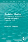 Cover: Decision Making (Routledge Revivals) - Routledge