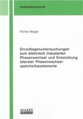 Cover: Grundlagenuntersuchungen zum elektrisch induzierten Phasenwechsel und Entwicklung lateraler Phasenwechselspeicherbauelemente - Shaker