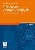 Cover: A Course in Complex Analysis - Vieweg+Teubner Verlag