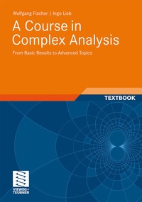 Enlarge image Cover: A Course in Complex Analysis - Vieweg+Teubner Verlag