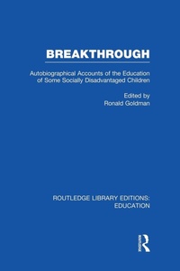 Enlarge image Cover: Breakthrough (RLE Edu M) - Routledge