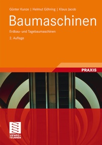 Abbildung von: Baumaschinen - Vieweg+Teubner Verlag