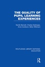 Cover: Quality of Pupil Learning Experiences (RLE Edu O) - Routledge
