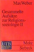 Cover: Gesammelte Aufs&auml;tze zur Religionssoziologie 2 - UTB