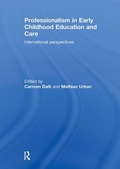 Cover: Professionalism in Early Childhood Education and Care - Routledge