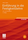 Cover: Einf&uuml;hrung in die Festigkeitslehre - Vieweg+Teubner Verlag