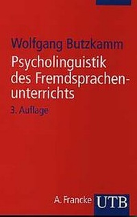 Abbildung von: Psycholinguistik des Fremdsprachenunterrichts - UTB