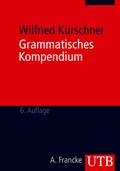 Cover: Grammatisches Kompendium - UTB
