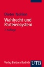 Cover: Wahlrecht und Parteiensystem - UTB