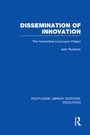 Cover: Dissemination of Innovation (RLE Edu O) - Routledge